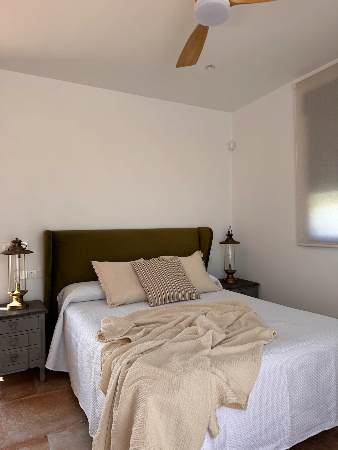 Dormitorio de la casa rural