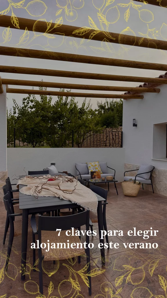 7 claves para elegir alojamiento rural verano 2025