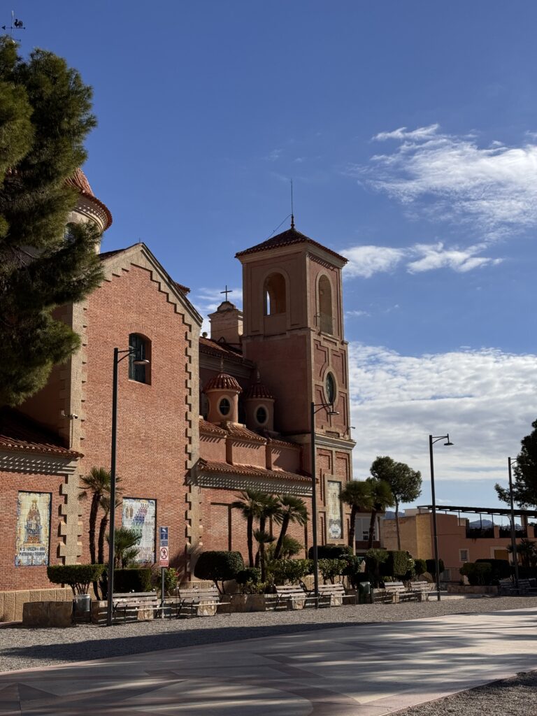 Imagen de la ermita, se encuentra en uno de los 5 pueblos más bonitos de Murcia